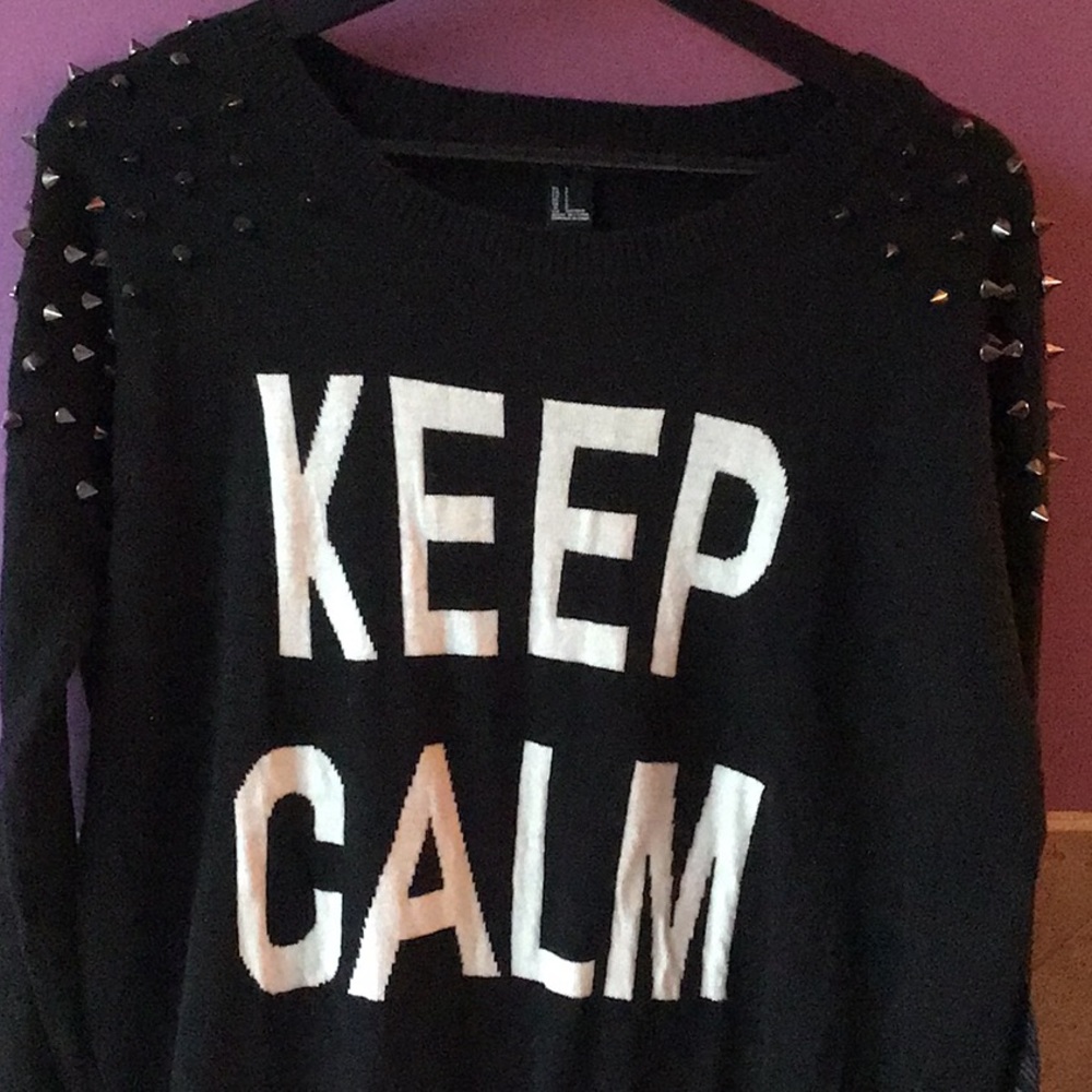 Keep Calm Sweater